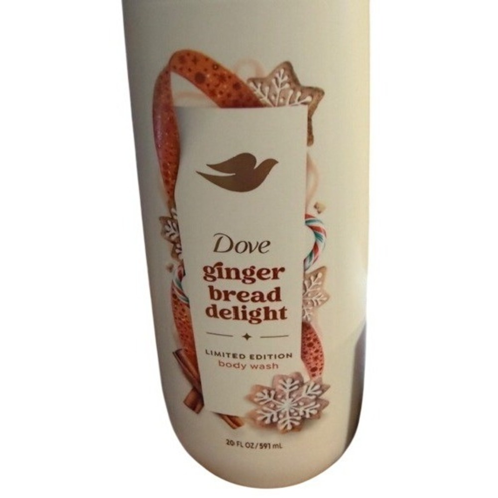 Dove Gingerbread Delight Limited Edition Body Wash‎ Scrub and Beauty Bar Set - Picture 2 of 4